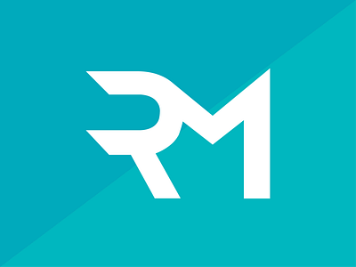 RM Logo Concept design graphic design icon logo vector