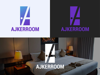 Ajkerroom Logo Design Concept.