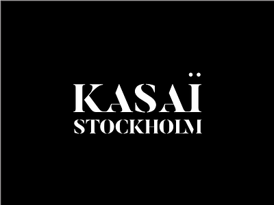 Kasai Stockholm Wordmark