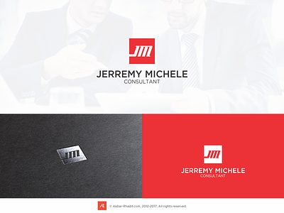 JM Logo Initial Letters abstract icon branding consultant logo freelance logo designer icon initials jm letters logo design studio logo mark monogram simple logo startup