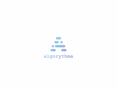 Algorythma algorythma data logo design tech technology