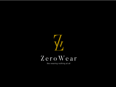 ZeroWear Clothing Logo Design abstract branding designer clothing logo designer for hire freelance logo designer letters logo logo designer simple w logo z logo zw logo