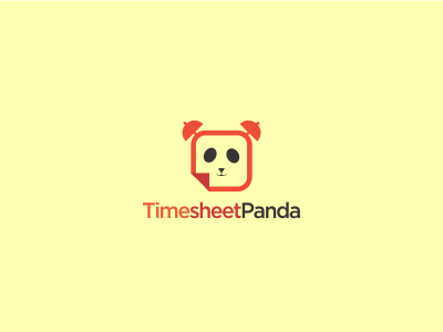TimeSheetPanda Logo Design
