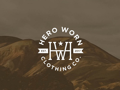 Classic Vintage Logo Design for HeroWorn Clothing