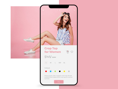 Mobile Ecommerce Design for Fashion Clothes