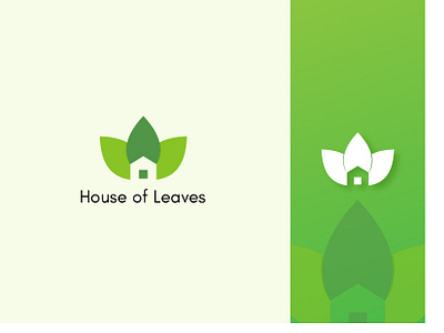 Logo Design for House Of Leaves brand branding freelance logo designer house icon identity leaf leaves logo logodesign logotype