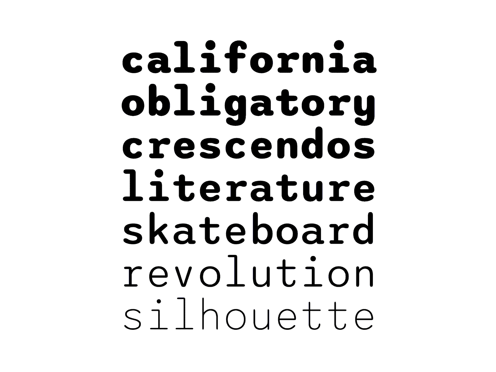 Sono - Variable Font - Animated
