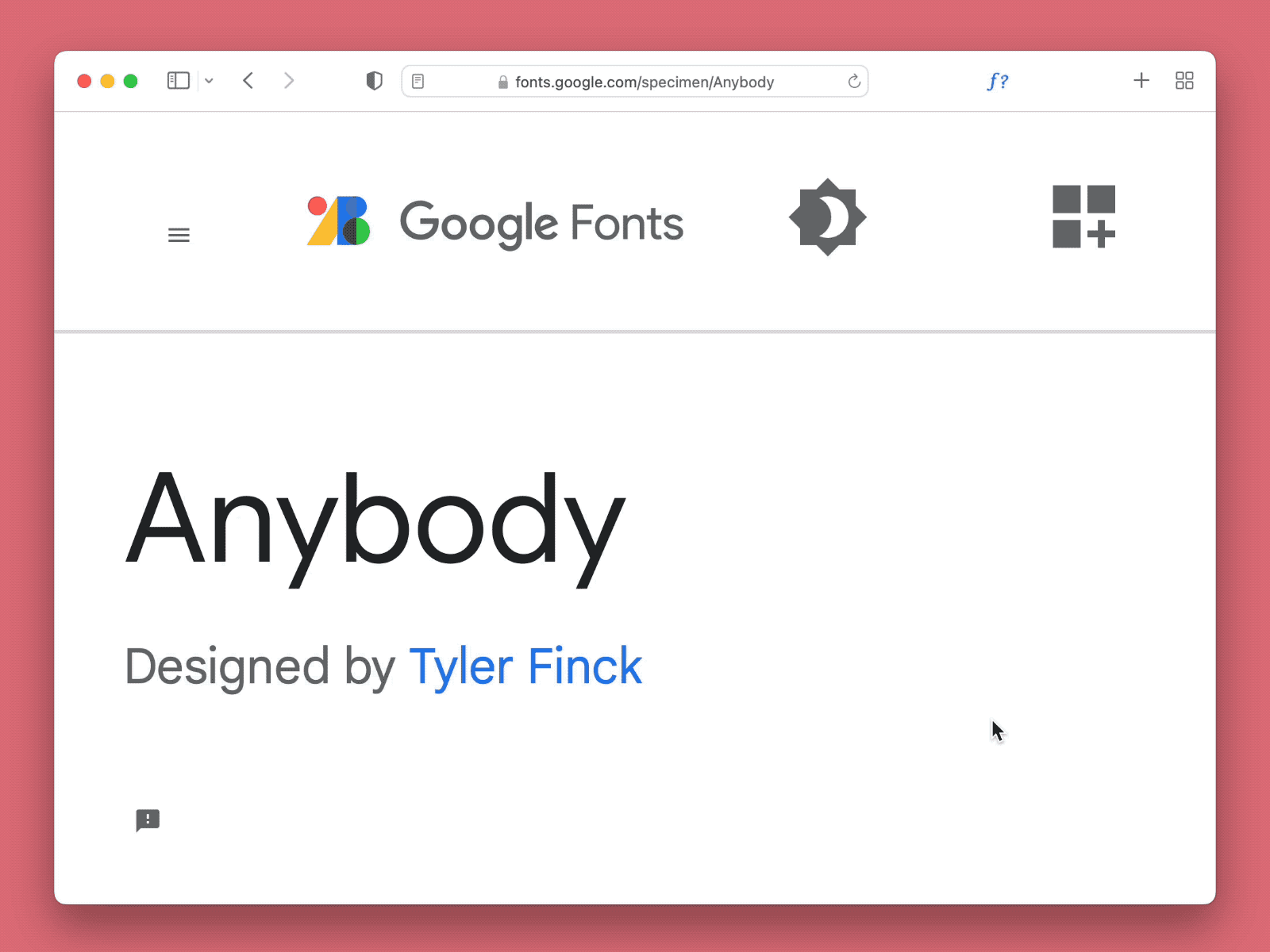 Anybody - Open Source Variable Font on Google Fonts animated font gif open source screen recording typeface typography variable