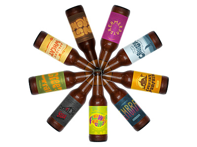 2015 12oz bottles beer ithaca label packaging