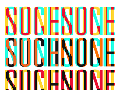 Nonesuch - Pay What You Can Font colorful condensed font smooth typeface