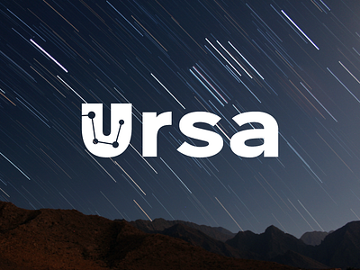 Ursa Space Systems - Logo icon logo space u