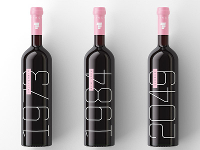 Cease - Now Available Everywhere bottle font mockup print render tech typeface wine