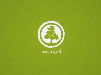 Tree / Mark (alternative color/texture) brand icon logo mark sorts mill goudy tree