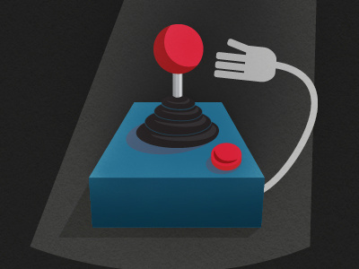 Joystick illustration joystick vector