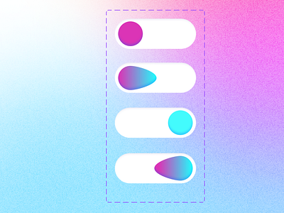 Liquid Toggle Component in Figma