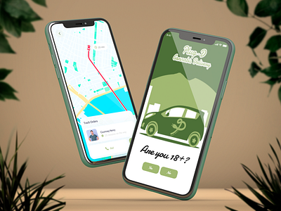 Plug-D Cannabis Delivery App Concept