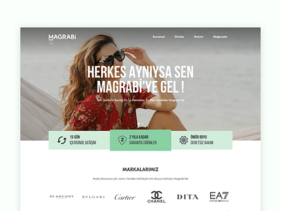 Magrabi Website Project design glasses magrabi optic project sunglasses ui ux website