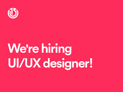 We're hiring!