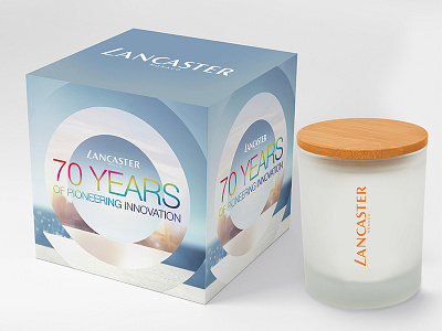 proposal for a candel's packaging branding design graphism