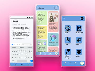Note Taking App Design