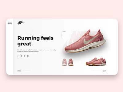 Product showcase UI e commerce minimal product shoes showcase ui user interface web web design webdesign