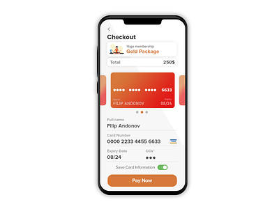 DailyUI #002 Checkout