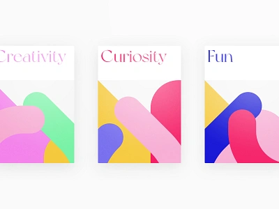 YF Tenets abstract basic colors creative curious design frish fun geometric mindset minimalistic munich pattern poster rules theme vibrant visual yung