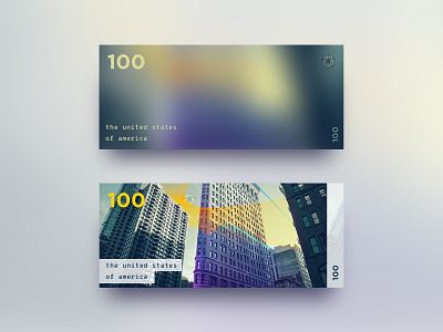 Minimalistic Banknotes