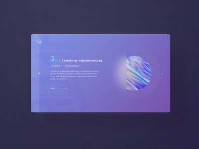 Type Website abstract blue blur clean colors creative dark design font frish gradient munich noise purple shadow typekit typography ui ux yung