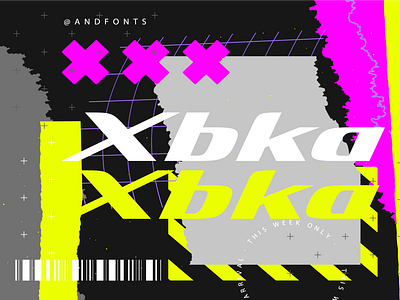 Xbka font