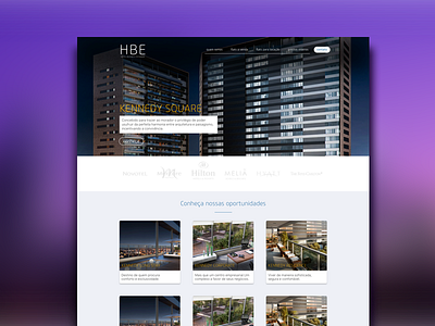 HBE website hotel website