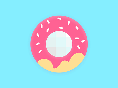 Mmmm.... donut donuts polygon simple