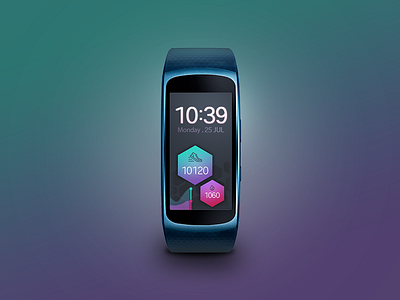 Gear Fit 2 Watchface