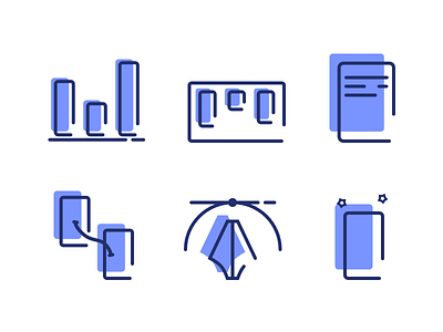 Design process flat icon