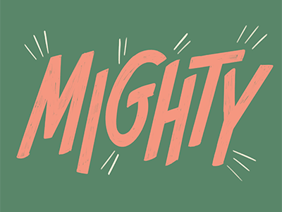 Mighty Fine Lettering Animation