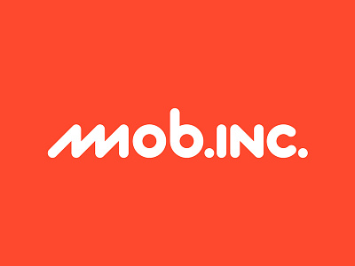 mob.inc. logo lettering