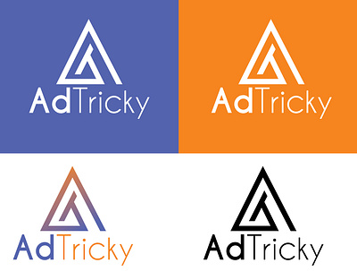 Ad Tricky logo branding graphic design logo