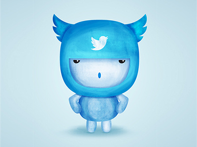 Social Friends #1 - Twitter draw icon illustration inspiration social network