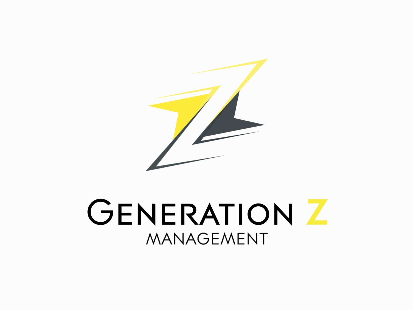GenerationZ -Logo Animation after effects dynamic fast generationz genz logo logo animation logoanimation minimal minimalistic