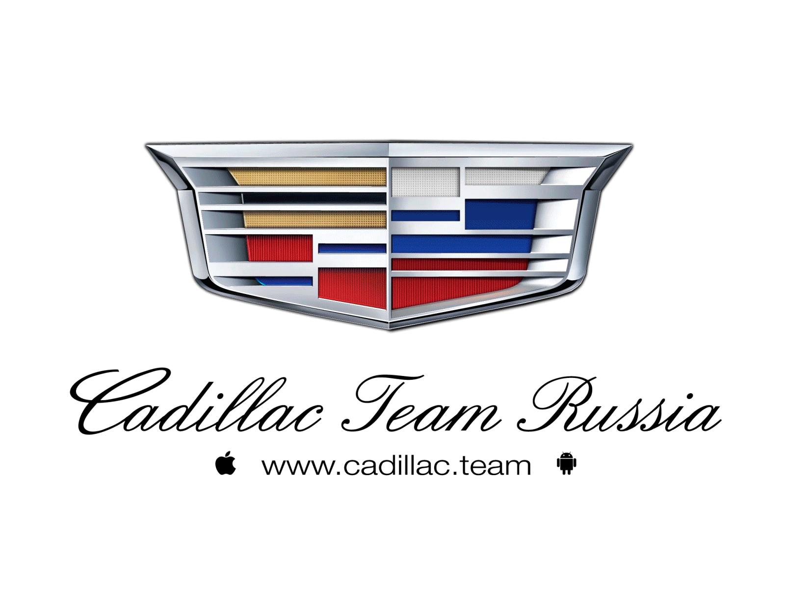 Cadillac Team Russia -Logo Animation after effects cadillacteamrussia dynamic fast logo logo animation logoanimation minimal minimalistic shapes