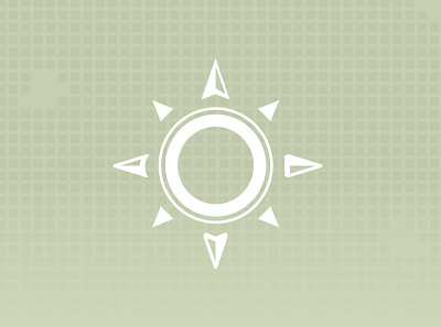 Sunshine Works Customs adventure branding compass custom direction logo outdoor startup sun sunshine