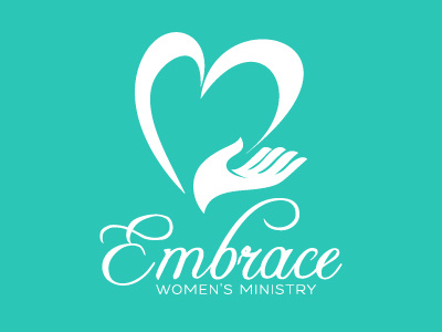 Embrace Women's Ministry brand embrace logo ministry womens