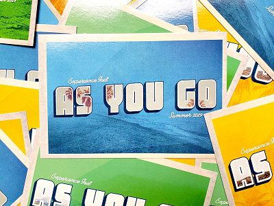 As You Go Postcards