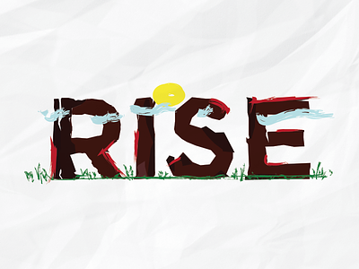 Rise Typograghy brand calendar cloud efabrika paper rise sun typo typography