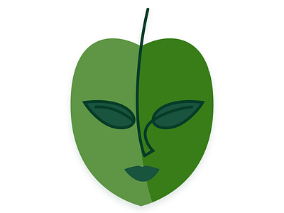 Leaf Face figma logo vector