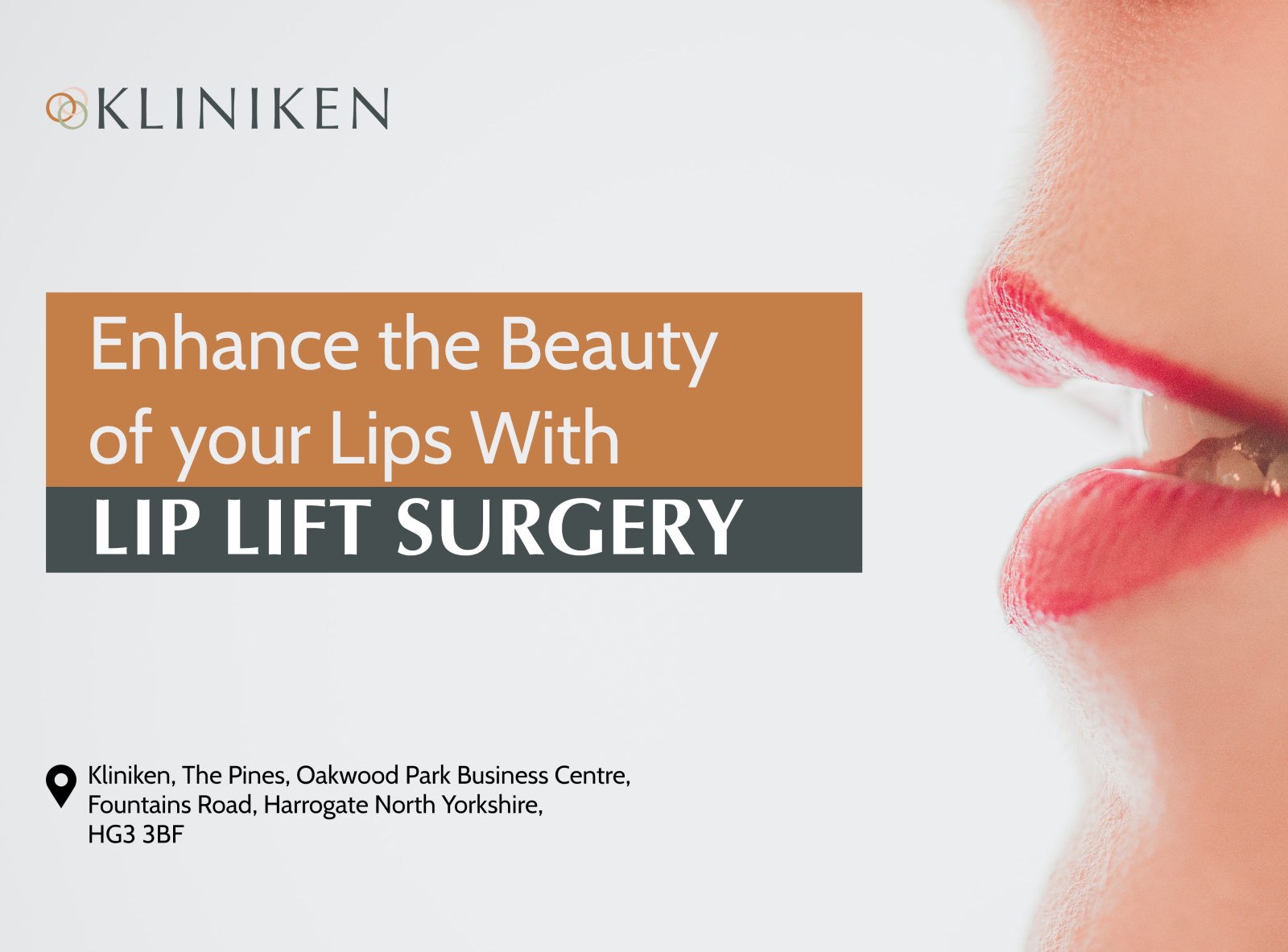 Enhance the Beauty of your Lips With Lip Lift Surgery by Kliniken on