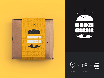 Chicken Burger brand brand identity branding branding agency branding design branding studio design design system logo logo design logotype vector visual identity