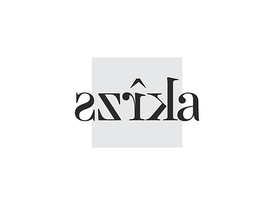 szîrka - personal branding branding elegant font harriet identity logo logotype minimal minimalism serif square szirka szk type typeface typographic typography