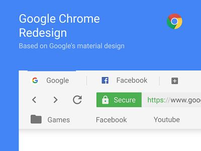 Google Chrome Redesign