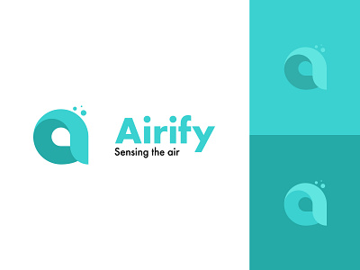 Airify air airify android app app branding icon identity ios app logo mark mobile typography visual identity